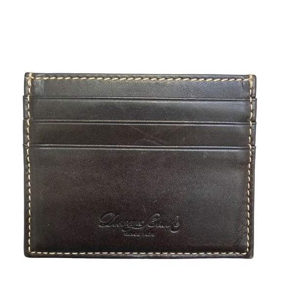 Dooney & Bourke Accessories - Dooney and Bourke black leather card holder sample